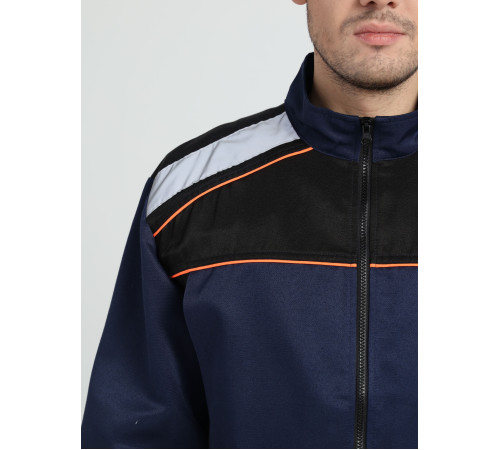 Костюм Практик-2 СОП CH (тк.Смесовая,210) п/к, т.синий/черный