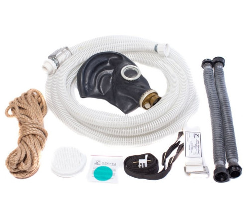 Противогаз шланговый Бриз-0301 (ПШ-10C) шланг ПВХ с 1 маской ШМП