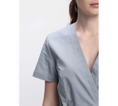 Костюм женский Стар-001 (тк.Коттон-Рич,130) MedLine, серый Костюм женский Стар-001 (тк.Коттон-Рич,130) MedLine, серый