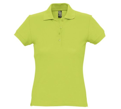 Рубашка поло женская Passion 170, зеленое яблоко