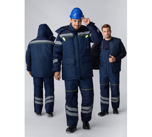 Костюм зимний PROFLINE SPECIALIST WINTER (тк.Мембрана) п/к, т.синий Костюм зимний PROFLINE SPECIALIST WINTER (тк.Мембрана) п/к, т.синий