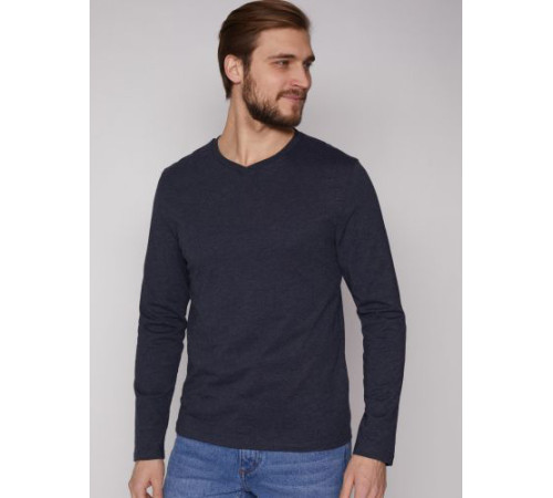 Футболка длинный рукав (тк.Трикотаж,160), т.синий