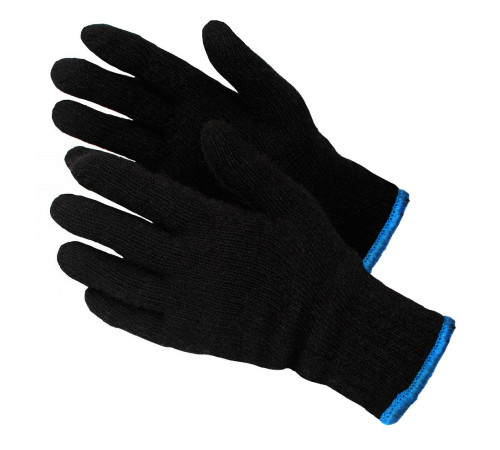 Перчатки 10кл. полушерстяные двойные (90гр.)