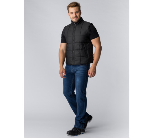 Жилет утепленный Офис (Дюспо), черный