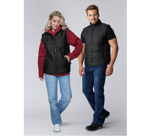 Жилет утепленный Офис (Дюспо), черный