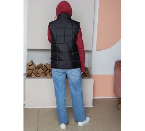 Жилет утепленный Офис (Дюспо), черный