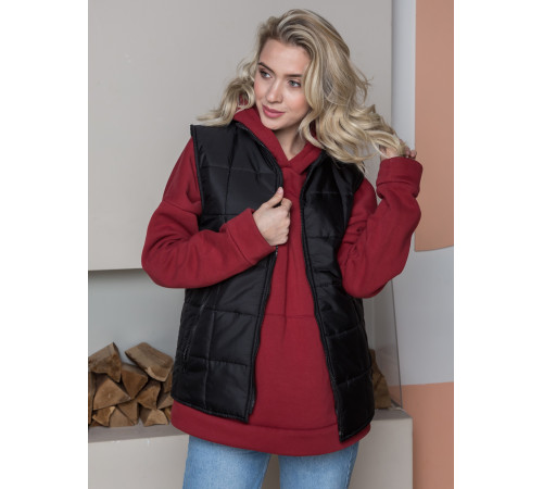 Жилет утепленный Офис (Дюспо), черный