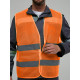 Жилет сигнальный ProfLine Base (тк.Полиэфир,60), оранжевый