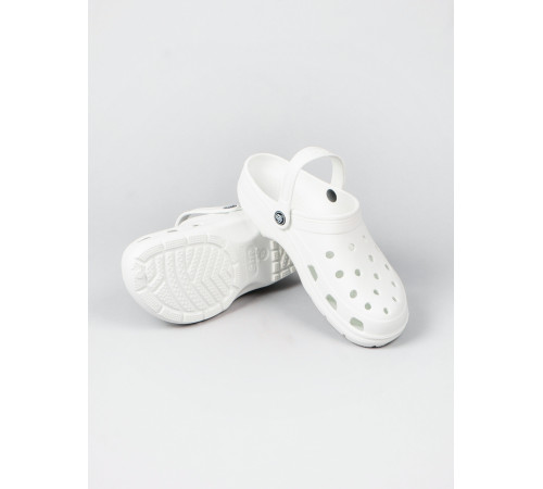 Сабо с перфорацией женские ЭВА Step, белый