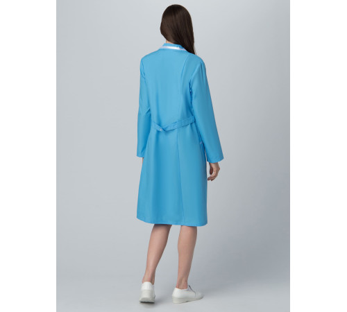Халат женский Стандарт (тк.ТиСи), голубой