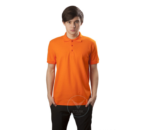 Рубашка-Поло NEW (тк.Трикотаж), оранжевый