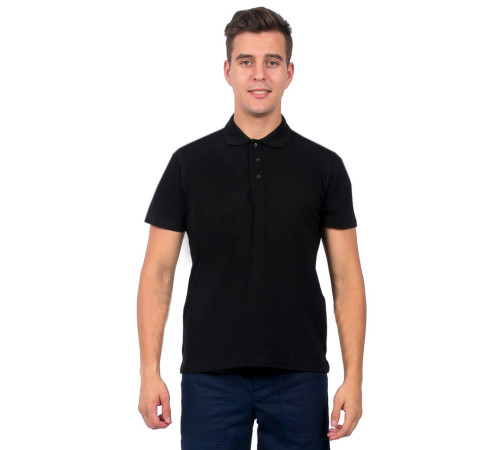 Рубашка-Поло (тк.Трикотаж), черный