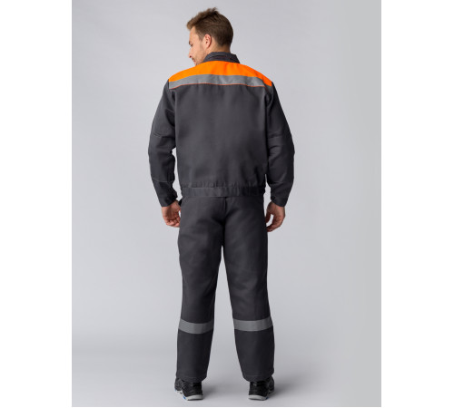 Костюм Легион-2 СОП (тк.Смесовая,210) п/к, т.серый/оранжевый