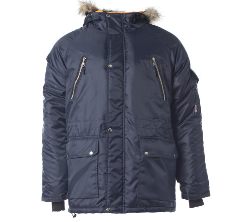 Куртка зимняя Аляска (тк.Оксфорд) ЭТАЛОН, т.синий