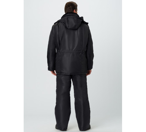 Костюм зимний для Охранника (тк.Оксфорд) п/к, черный