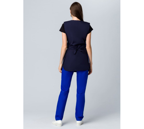 Фартук-сарафан Монро (тк.ТиСи), т.синий/васильковый