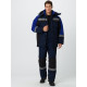 Костюм зимний Фаворит-Мега (тк.Протек,240) п/к, т.синий/черный/васильковый