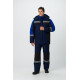 Костюм зимний Фаворит-Мега (тк.Протек,240) п/к, т.синий/черный/васильковый