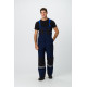 Костюм зимний Фаворит-Мега (тк.Протек,240) п/к, т.синий/черный/васильковый