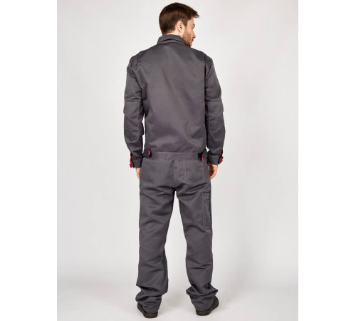Костюм Фаворит-К (тк.Смесовая,210) п/к, т.серый/серый
