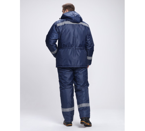 Костюм зимний Мастер Д (тк.Оксфорд) п/к, т.синий