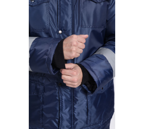 Костюм зимний Мастер Д (тк.Оксфорд) п/к, т.синий