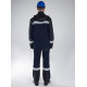 Костюм антистатический Эксперт-Ойл НМВО (тк.Смесовая,255/Оксфорд) п/к, т.синий/черный