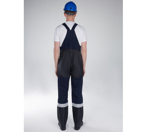 Костюм антистатический Эксперт-Ойл НМВО (тк.Смесовая,255/Оксфорд) п/к, т.синий/черный