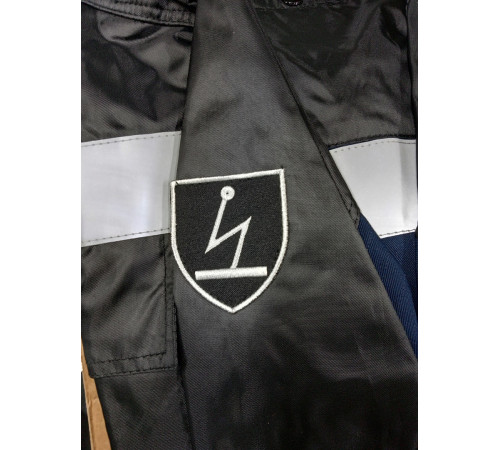 Костюм антистатический Эксперт-Ойл НМВО (тк.Смесовая,255/Оксфорд) п/к, т.синий/черный