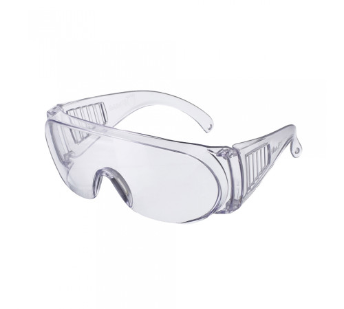 Очки защитные открытые прозрачные, эконом