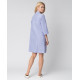 Халат женский Лира (тк.ТиСи), сиреневый