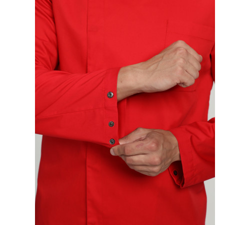 Китель повара Гастро (тк.Смесовая,160), красный