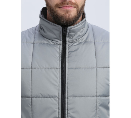 Жилет утепленный Офис (тк.Дюспо), серый
