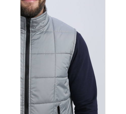 Жилет утепленный Офис (тк.Дюспо), серый