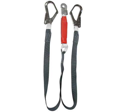 Строп аАд К50+К20 NL (лента) двойной с амортизатором 2 бол.+1 соед. кар.