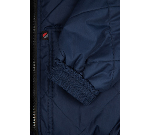 Куртка демисезонная Бомбер-Люкс (тк.Дюспо), т.синий