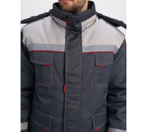 Костюм зимний Фаворит-1 IMP (тк.Смесовая,240) брюки, т.серый/св.серый Костюм зимний Фаворит-1 IMP (тк.Смесовая,240) брюки, т.серый/св.серый
