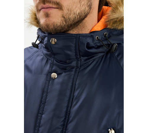 Куртка зимняя Аляска (Оксфорд), темно-синий