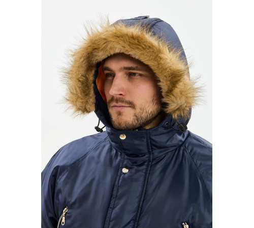 Куртка зимняя Аляска (Оксфорд), темно-синий