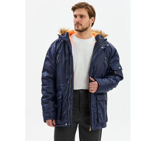 Куртка зимняя Аляска (Оксфорд), темно-синий