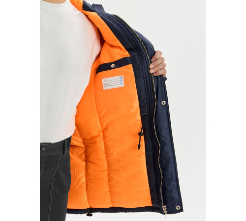 Куртка зимняя Аляска (Оксфорд), темно-синий