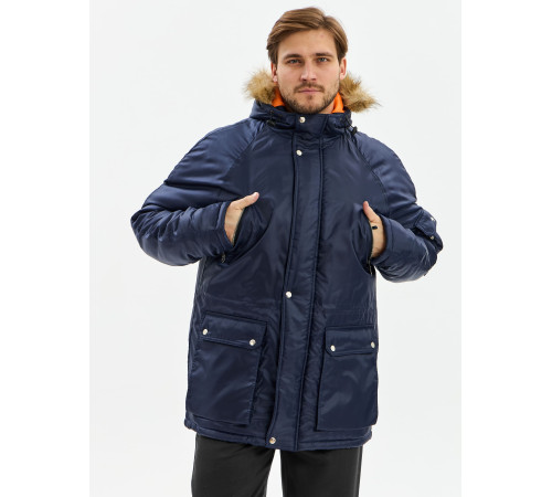 Куртка зимняя Аляска (Оксфорд), темно-синий