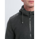 Куртка с капюшоном Кэмп (тк.Флис), т.серый