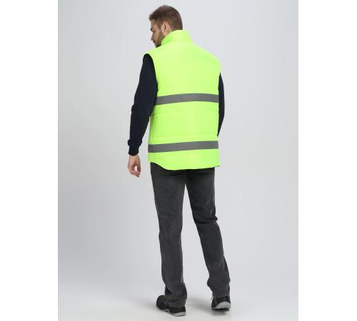 Жилет утепленный Спектр СОП (тк.Оксфорд), лимонный