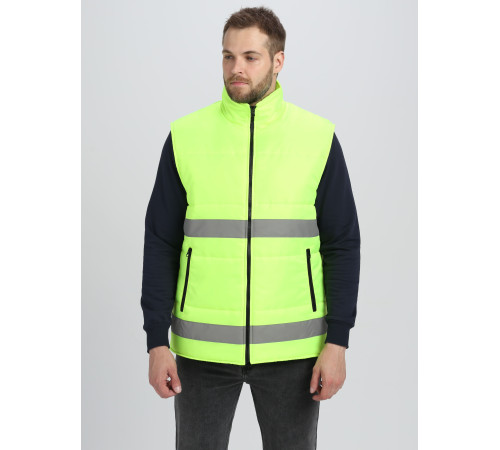 Жилет утепленный Спектр СОП (тк.Оксфорд), лимонный