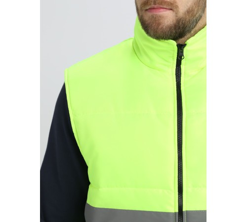 Жилет утепленный Спектр СОП (тк.Оксфорд), лимонный