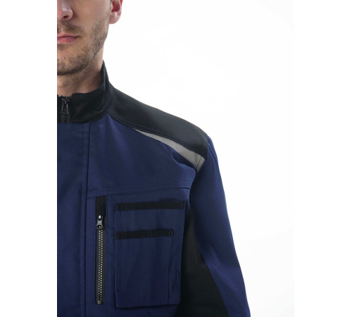 Костюм Милан (тк.Карелия,260) брюки, т.синий/черный