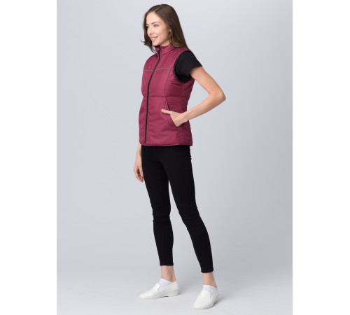 Жилет утепленный женский PROFLINE BASE (тк.Дюспо), бордовый