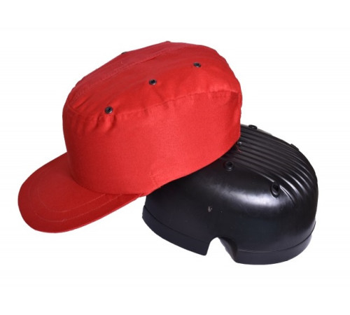 Каскетка защитная, красный