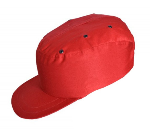 Каскетка защитная, красный